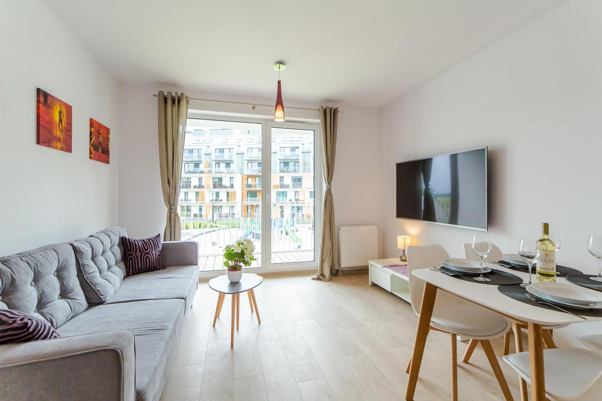 Waterline Apartamenty Kołobrzeg Buitenkant foto